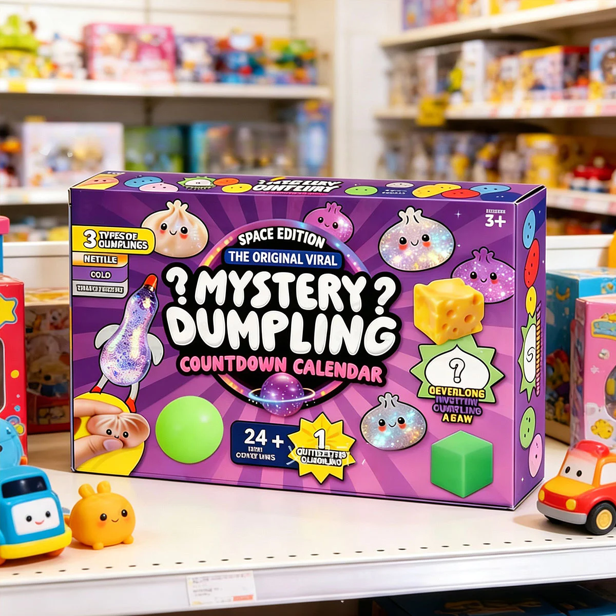 Caixa Misteriosa Dumpling Squishy